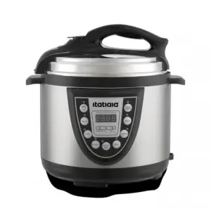 Panela de Pressão Elétrica Itatiaia Midi 5L Inox 127V Panela de Pressão Elétrica Itatiaia Midi 5L Inox 127V