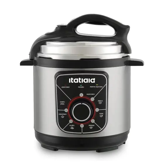 Panela de Pressão Elétrica Itatiaia 3L Inox 127V