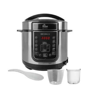 Panela de Pressão Elétrica Kian 5L 900W Inox 127V Panela de Pressão Elétrica Kian 5L 900W Inox 127V