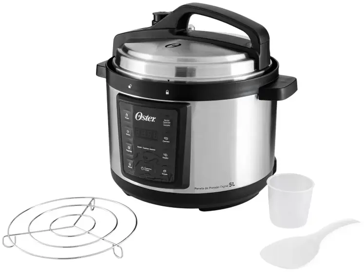 Panela de Pressão Elétrica Oster 5L 900W OPAN920