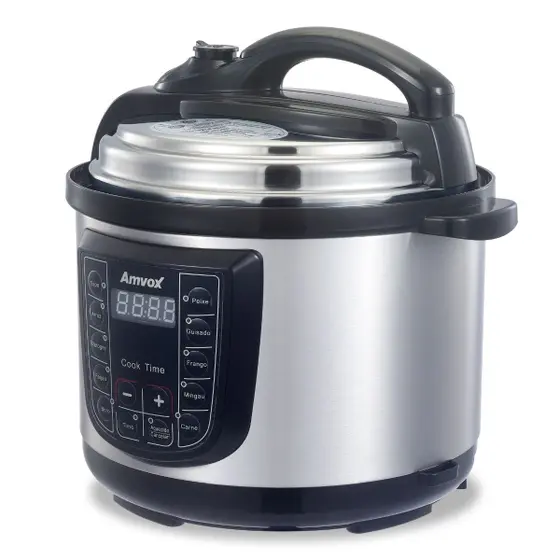 Panela de Pressão Elétrica Amvox 5L 900W 220V APS-050