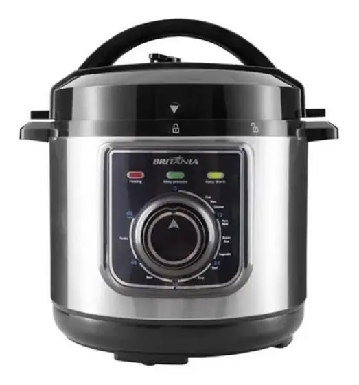 Panela de Pressão Elétrica Britânia 3L Preta 220V BPP01PI