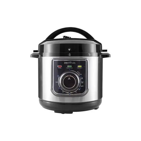Panela de Pressão Elétrica Britânia 3L Preta BPP01PI
