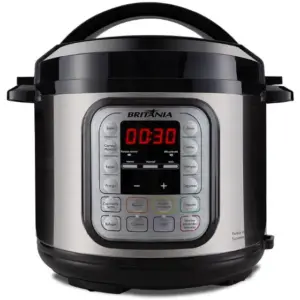 Panela de Pressão Elétrica Britânia Supreme Gold 900W BPP02G