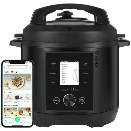 Panela de Pressão Elétrica CHEF iQ Smart 6 Qt 10 Funções