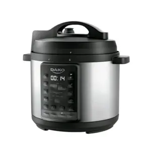 Panela de Pressão Elétrica Dako 6L 1000W Multifunções Preta 220V Panela de Pressão Elétrica Dako 6L 1000W Multifunções Preta 220V