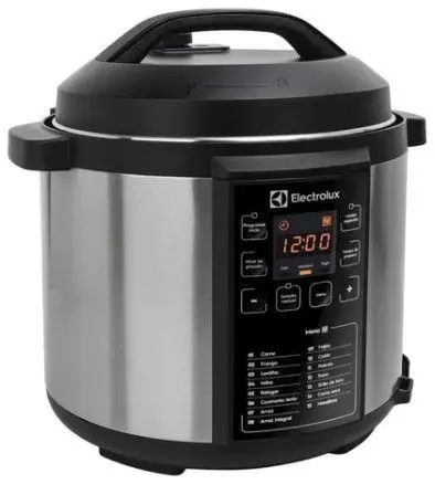 Panela de Pressão Elétrica Digital Electrolux by Rita Lobo 6L 1000W Silenciosa PCC20