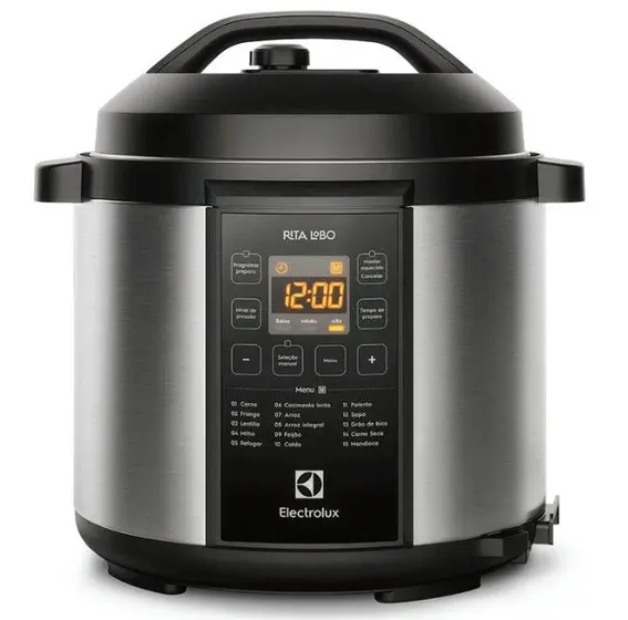 Panela de Pressão Elétrica Digital Electrolux com Controle de Temperatura PCC20