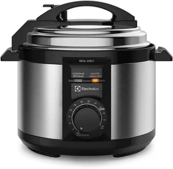 Panela de Pressão Elétrica Electrolux 3L Inox 127V PCE15