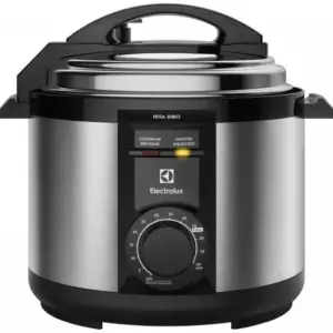 Panela de Pressão Elétrica Electrolux 5L 900W com Timer e Controle de Temperatura PCE20 Panela de Pressão Elétrica Electrolux 5L 900W com Timer e Controle de Temperatura PCE20