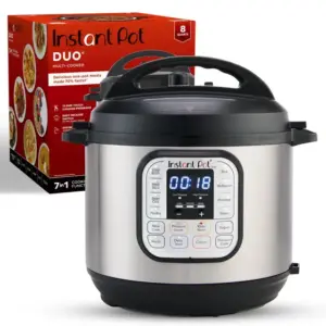 Panela de Pressão Elétrica Instant Pot Duo 8L 7 em 1 Panela de Pressão Elétrica Instant Pot Duo 8L 7 em 1