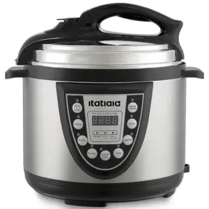 Panela de Pressão Elétrica Itatiaia Midi 5L 900W Inox 127V Panela de Pressão Elétrica Itatiaia Midi 5L 900W Inox 127V
