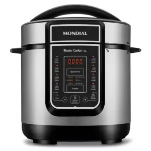 Panela de Pressão Elétrica Digital Mondial Master Cooker PE-40 Panela de Pressão Elétrica Digital Mondial Master Cooker PE-40
