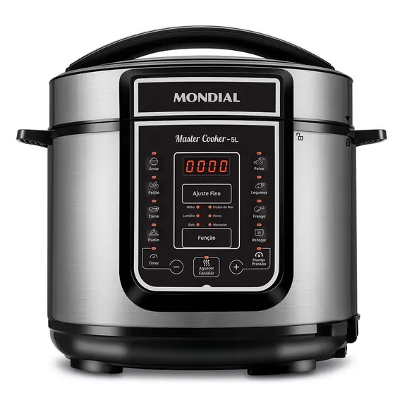Panela de Pressão Elétrica Mondial Master Cooker 127V PE-38
