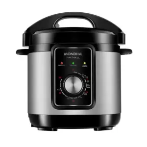 Panela de Pressão Elétrica Mondial Pratic Cook 3L 700W Preto 220V PE-47-3L-I Panela de Pressão Elétrica Mondial Pratic Cook 3L 700W Preto 220V PE-47-3L-I