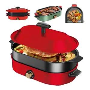 Panela Elétrica Grill Multifuncional 110V