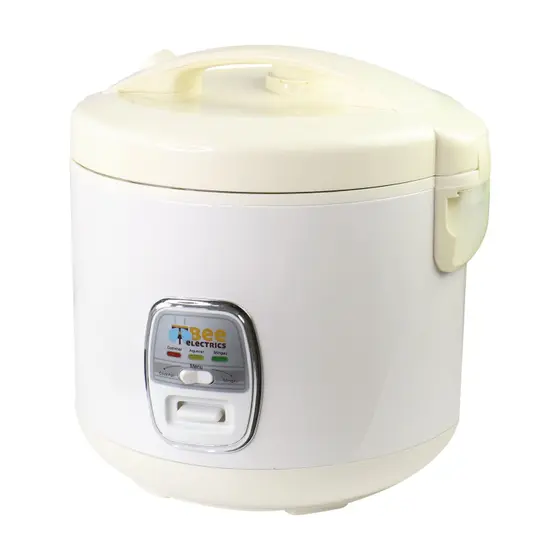 Panela de Arroz Elétrica Bee Electrics 1000W Branca 220V MM6.0