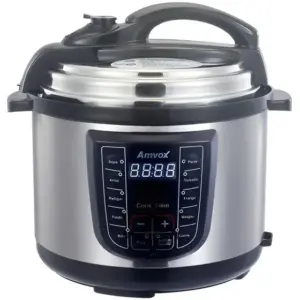 Panela Elétrica de Pressão Digital Amvox 5L 900W Multifuncional com Timer APS050 Panela Elétrica de Pressão Digital Amvox 5L 900W Multifuncional com Timer APS050