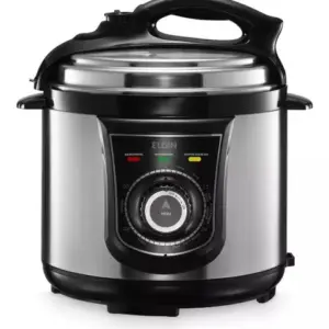 Panela de Pressão Elétrica Elgin 4L 840W Aço Inox 42PPR Panela de Pressão Elétrica Elgin 4L 840W Aço Inox 42PPR