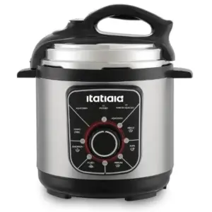 Panela de Pressão Elétrica Itatiaia Essencial 5L Inox 127V Panela de Pressão Elétrica Itatiaia Essencial 5L Inox 127V
