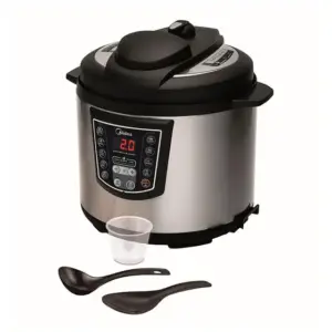 Panela de Pressão Elétrica Digital Midea 6L 127V Panela de Pressão Elétrica Digital Midea 6L 127V