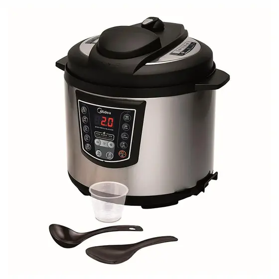 Panela de Pressão Elétrica Digital Midea 6L 127V