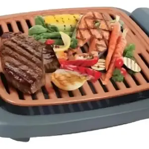 Parrillera Elétrica Portátil Tuff Smoke Less Churrasqueira Sem Fumaça