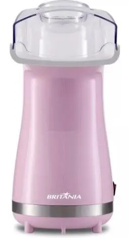 Pipoqueira Elétrica Britânia LuxxPink com Tampa Dosadora 1200W Rosa 220V