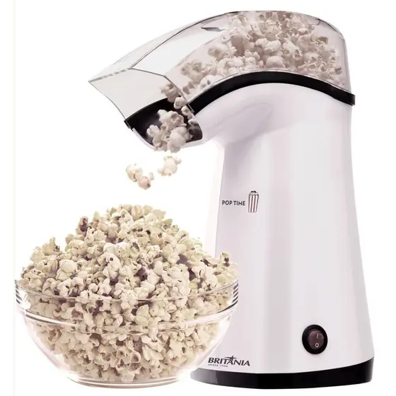 Pipoqueira Elétrica Britânia Pop Time Branca 110V PIP B02