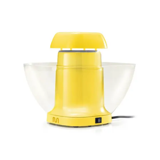 Pipoqueira Elétrica de Tigela Multi sem Óleo 1200W Amarela 127V GO055
