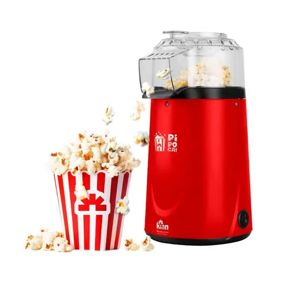 Pipoqueira Elétrica Kian Vermelha 127V POP-01