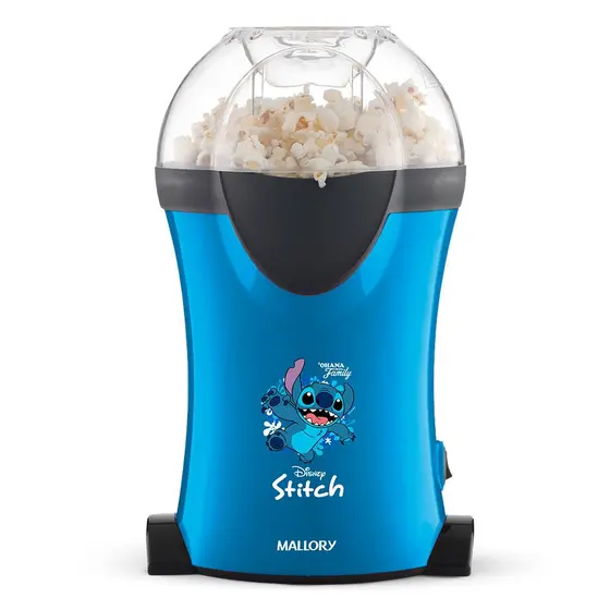 Pipoqueira Elétrica Mallory Stitch com compartimento para manteiga Azul B9870040