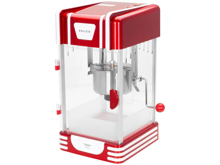 Pipoqueira Elétrica Philco Retrô Classic 80g Vermelha