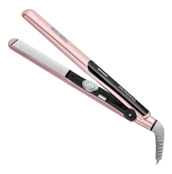 Prancha Mondial Golden Rose Tourmaline Cerâmica 220° Bivolt P-20