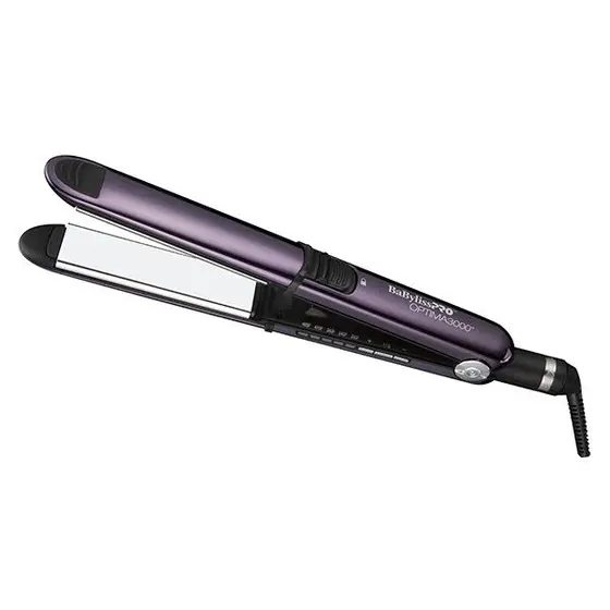 Prancha de Cabelo Babyliss Pro Nano Optima 3000 Roxa Bivolt