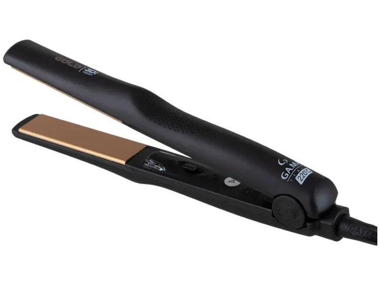Prancha de Cabelo Gama Italy Gold Ceramic Íon 220°C