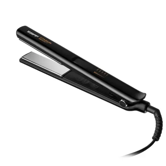 Prancha Modeladora Taiff Titanium Progress Preta Bivolt