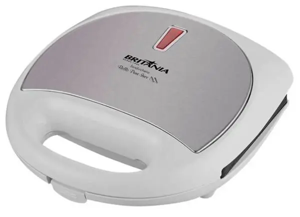 Sanduicheira Britânia Inox Antiaderente 750W 127V