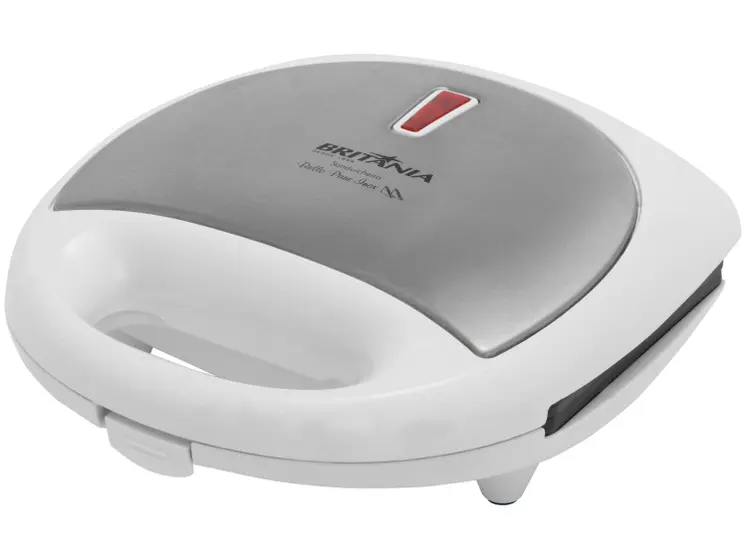 Sanduicheira Britânia Bello Pane Branca Antiaderente 750W