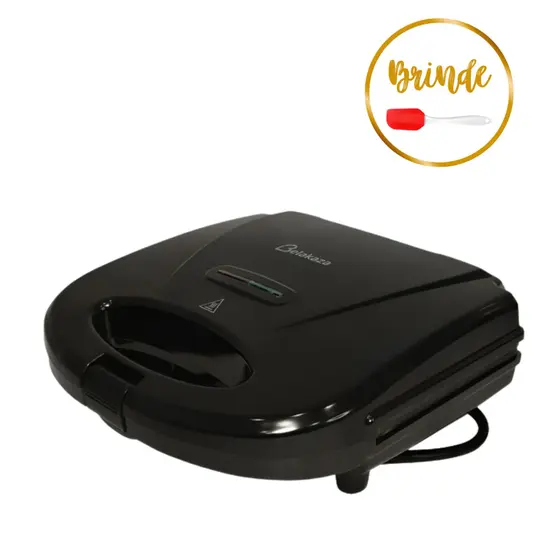 Sanduicheira e Grill BelaKaza Antiaderente Grelha e Tosta 800W