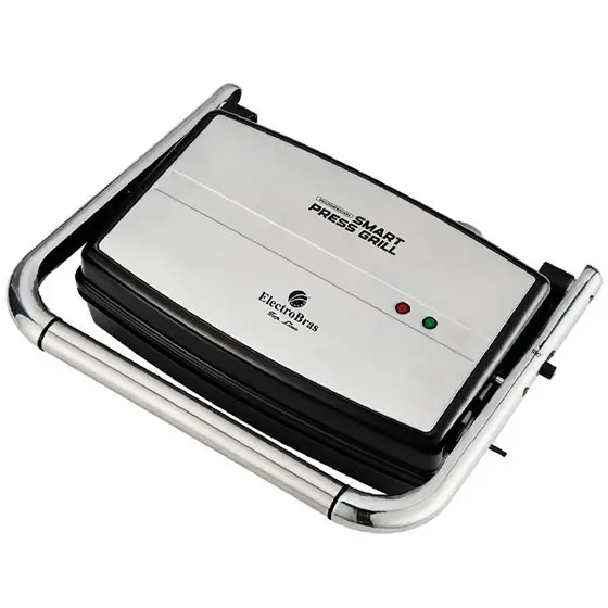 Sanduicheira e Grill Electrobras Smart Press Prata/Preta 1500W 220-240V EBPG-02