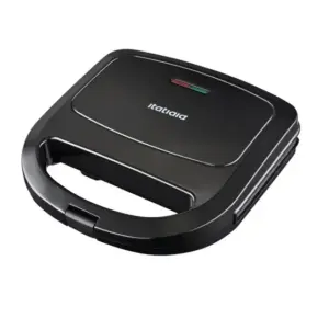 Sanduicheira e Grill Elétrica Itatiaia Essencial Preto 750W 127V Sanduicheira e Grill Elétrica Itatiaia Essencial Preto 750W 127V