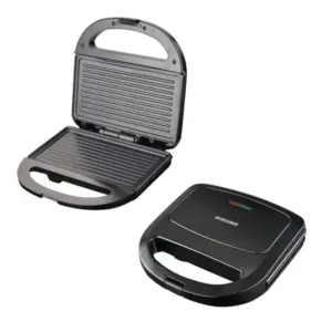 Sanduicheira e Grill Elétrica Itatiaia Essencial Antiaderente Preto 750W 127V Sanduicheira e Grill Elétrica Itatiaia Essencial Antiaderente Preto 750W 127V
