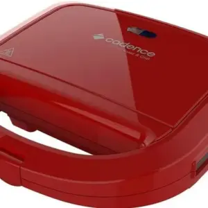 Sanduicheira Elétrica Cadence Luxx Red Antiaderente 750W 220V