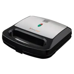 Sanduicheira Elétrica Black+Decker Preta 127V