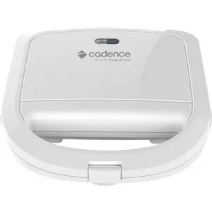 Sanduicheira Elétrica Cadence Toast & Grill Branca Sanduicheira Elétrica Cadence Toast & Grill Branca