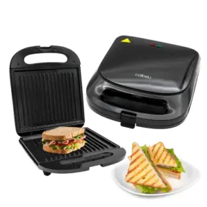 Sanduicheira Elétrica Grill Coibeu com Duplo Aquecimento Inox Antiaderente 1400W 127V Sanduicheira Elétrica Grill Coibeu com Duplo Aquecimento Inox Antiaderente 1400W 127V