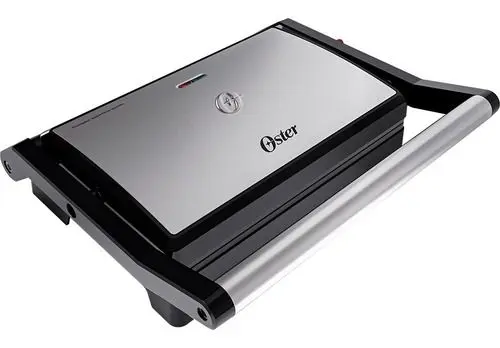 Sanduicheira Elétrica Mini Grill Oster 2 em 1 1000W 110V