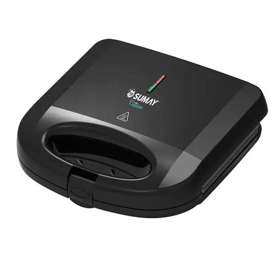 Sanduicheira Elétrica Sumay Cusine Preto Antiaderente 750W SM-SP01