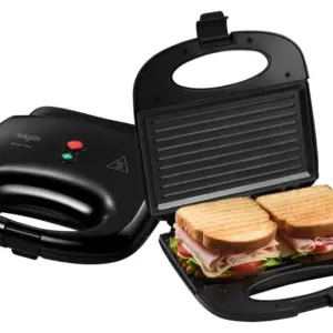 Sanduicheira Elgin Break Time Preta Antiaderente 800W Sanduicheira Elgin Break Time Preta Antiaderente 800W